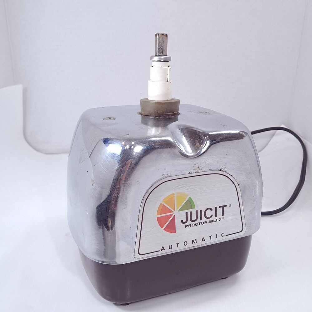 Vintage Proctor Silex Juicit Automatic Electric J112C Citrus Juicer motor base